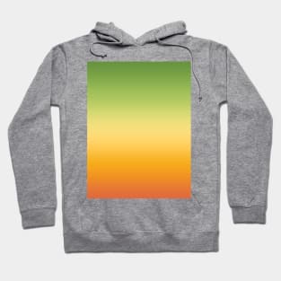 Ombre Lemon, Lime and Orange Summer Tropical Gradient Hoodie